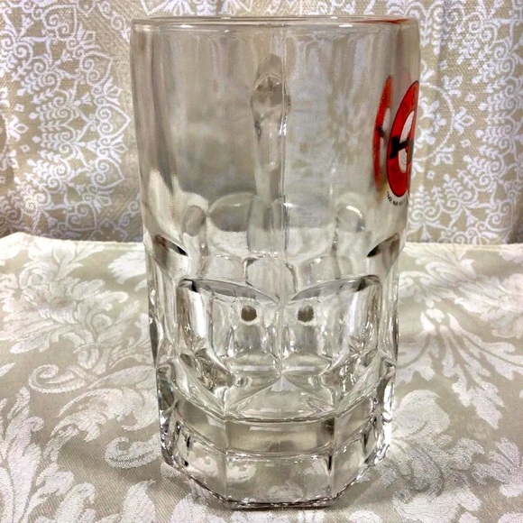 Vintage 1960’s A&W Heavy Glass Bullseye and Arrow Mug - Picture 3 of 8